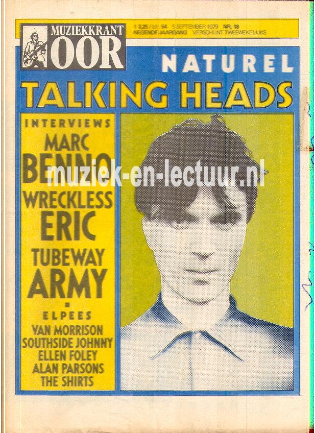 Muziekkrant Oor 1979 nr. 18 Muziekkrant Oor 1979 nr. 18